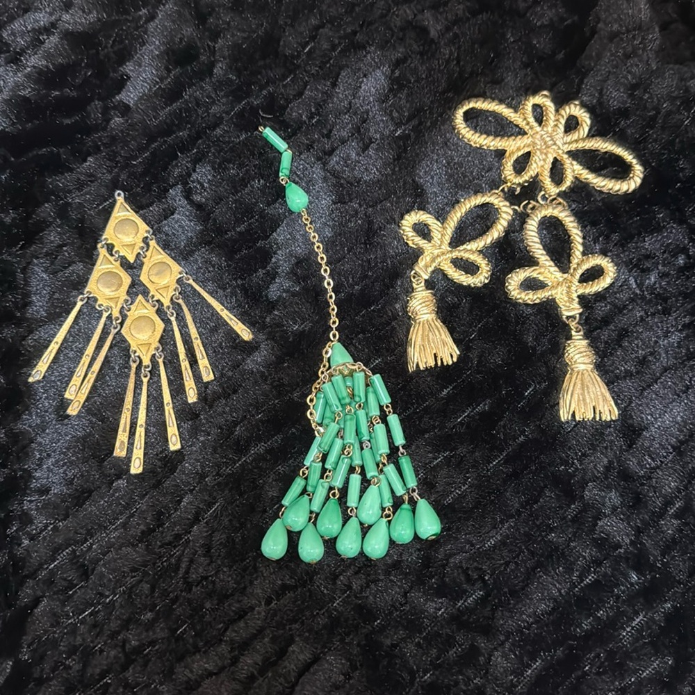 1980’s Vintage necklace pendants